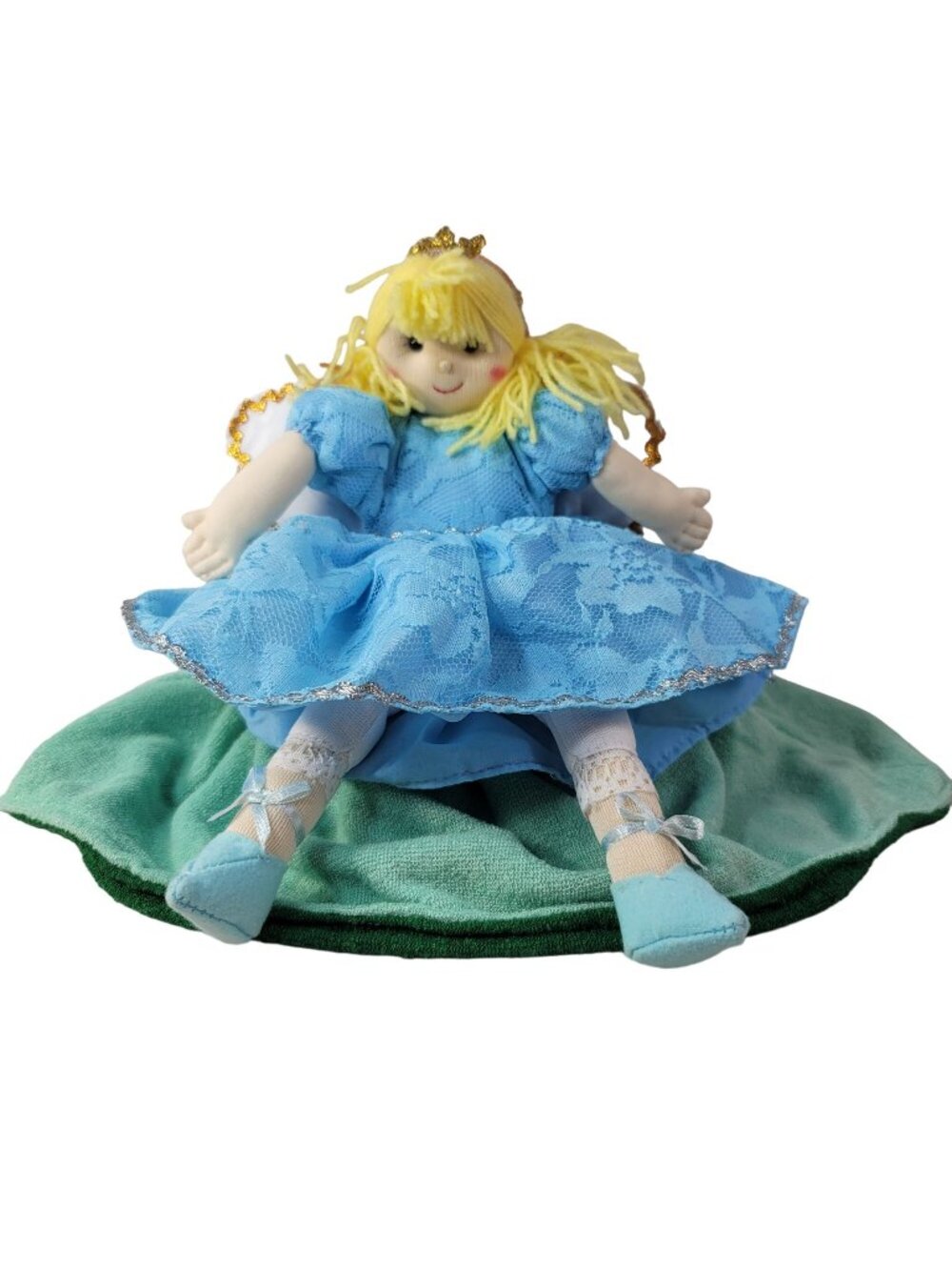 Rosalina Storytelling Reversible Cloth Doll Princess Prince Frog Topsy Turvy NEW